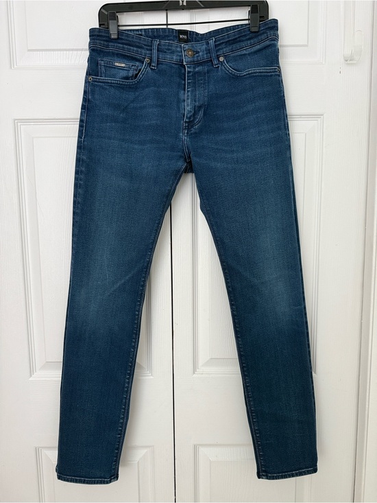 Hugo Boss Other - Hugo Boss CANDIANI Denim Straight Jeans in Dark Blue 32/32